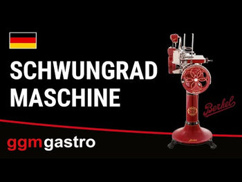 BERKEL | Svinghjulsmaskine B114 - Klinge: Ø 319mm - Sort - inkl. bundramme