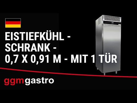 Isfryseskab – med 1 dør – til 48 × 5 L eller 32 × 7 L isbeholdere