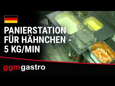 Kyllingepaneringsstation - 5 kg/min