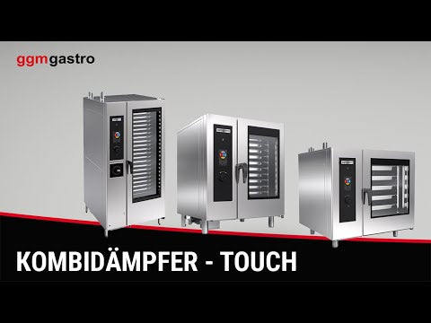 Gas Kombiovn - Touch - 40x GN 1/1 - inkl. Vandkoger