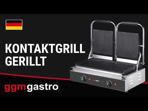 Klemgrill 0,57 m - Rillet over og under