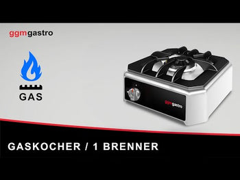 Gaskomfur - 3,5 kW - 1 brænder