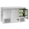 Saladette / Pizzabord ECO - 1,37 m x 0,7 m - med 3 døre