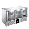 PREMIUM køledisk - 1370x700mm - med 3 glasdøre