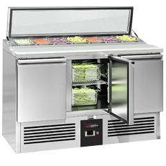 Saladetter og kebabborde