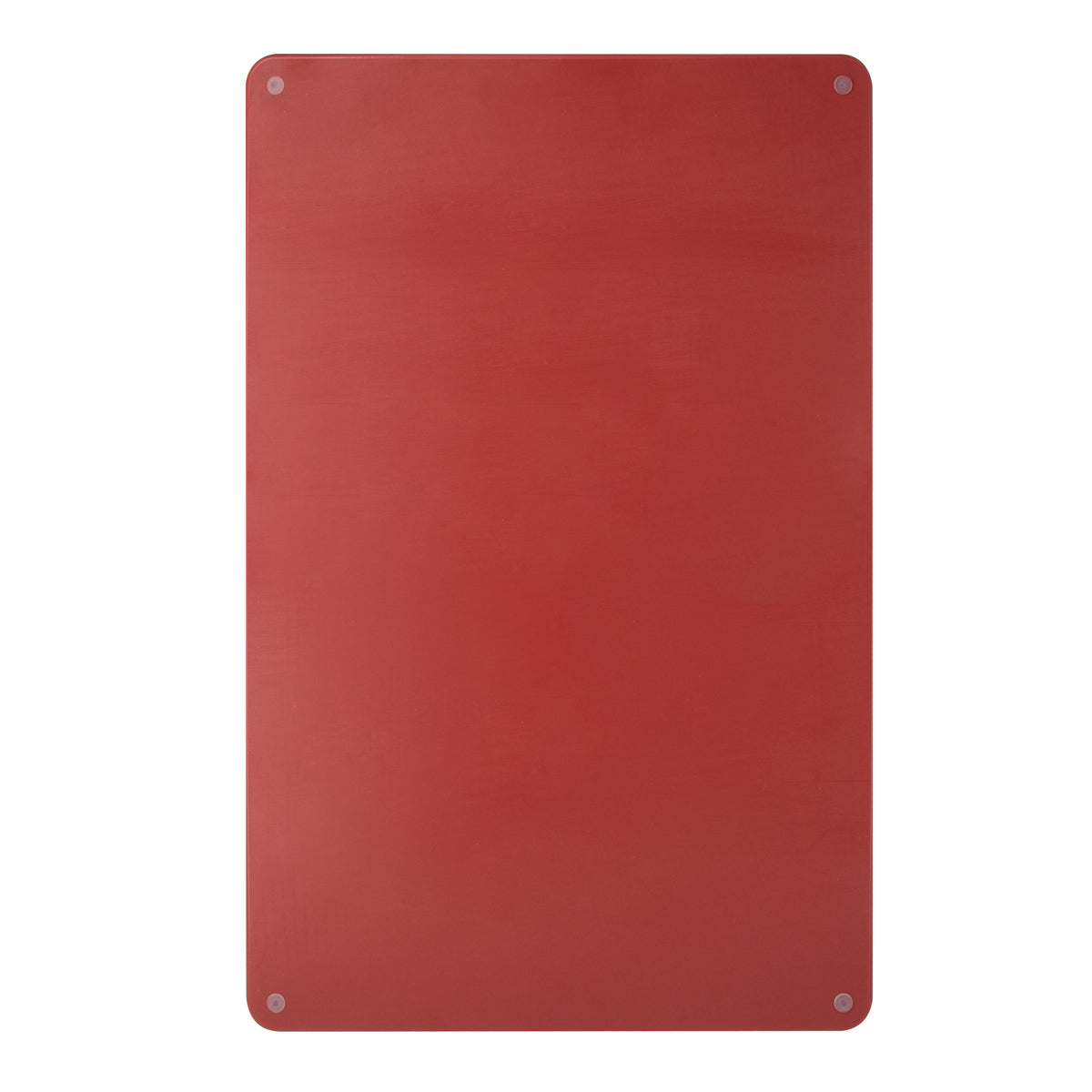 Skærebræt med rille - 40 x 60 cm - rød