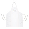 (5 stk.) Bistroforklæde - Hvid - med GGM Gastro logo - B x H: 67 x 84 cm
