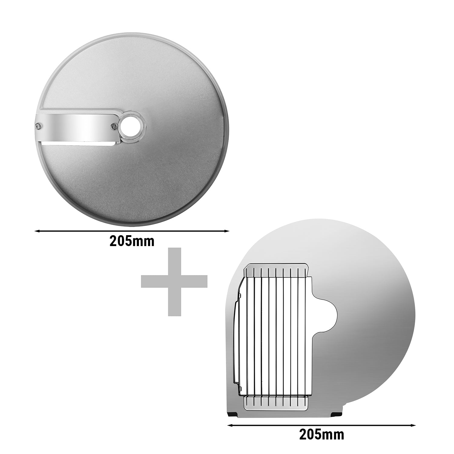 Skæresæt til chips og pinde - 8x8mm