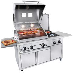 Trækuls og Gasgrill