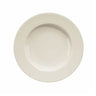 (24 stk.) PERA Creme - Dyb tallerken - rund - Porcelæn - Ø 23 cm - creme