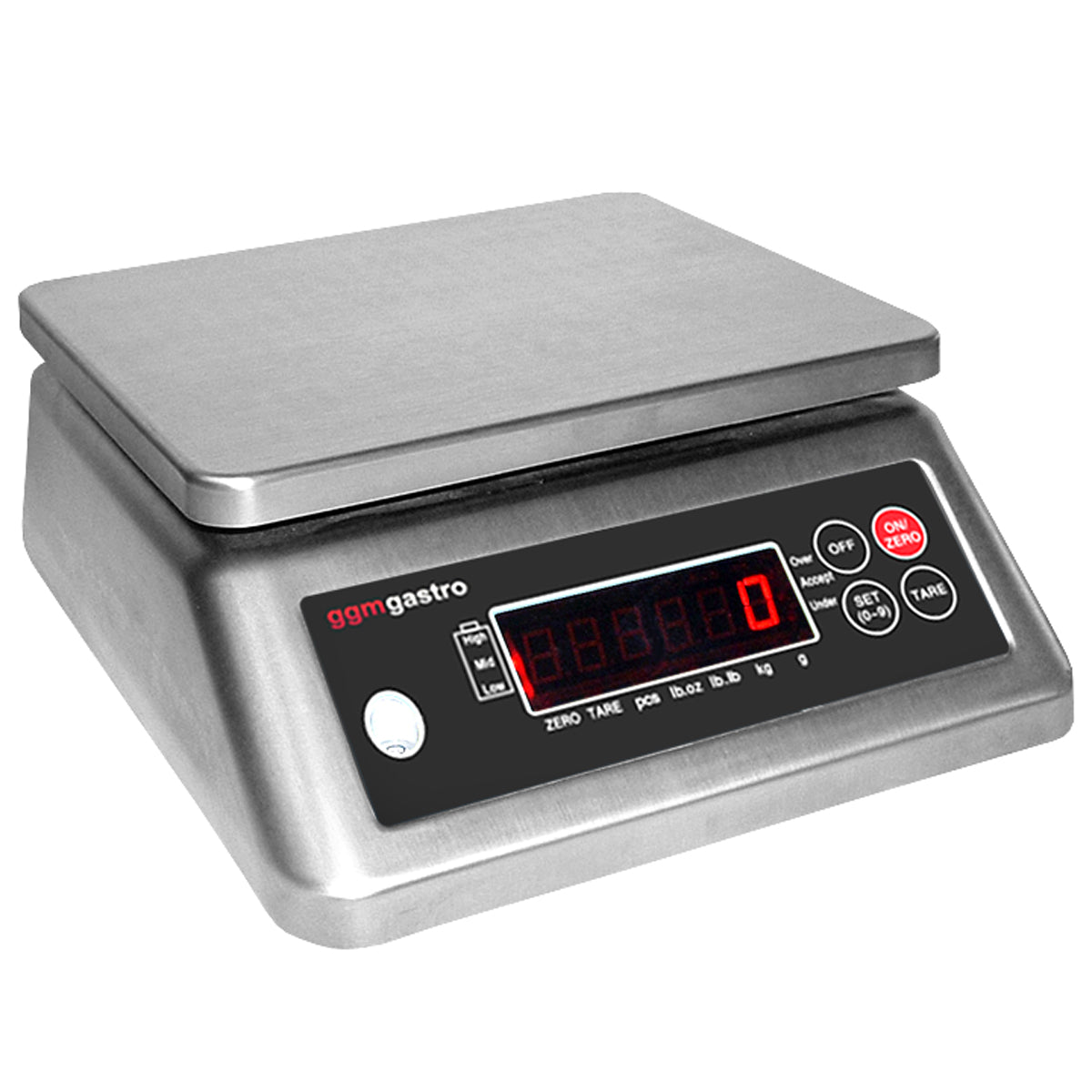 Digital køkkenvægt op til 3 kg / Nøjagtighed til: 0,2 g