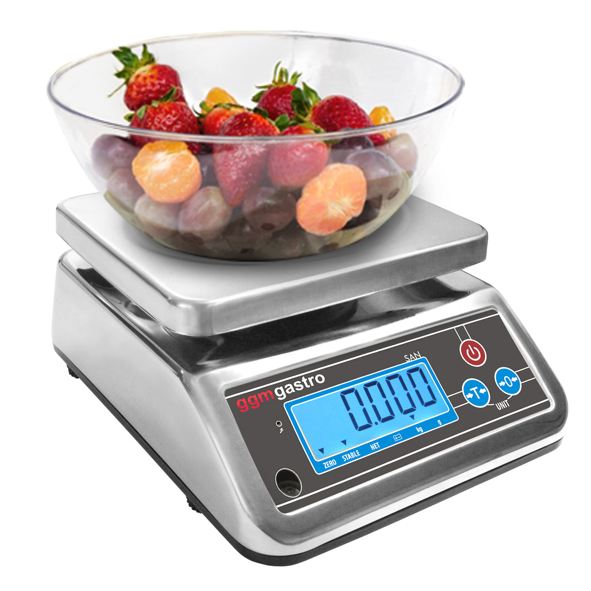 Digital køkkenvægt op til 6 kg / Nøjagtighed til: 2 g